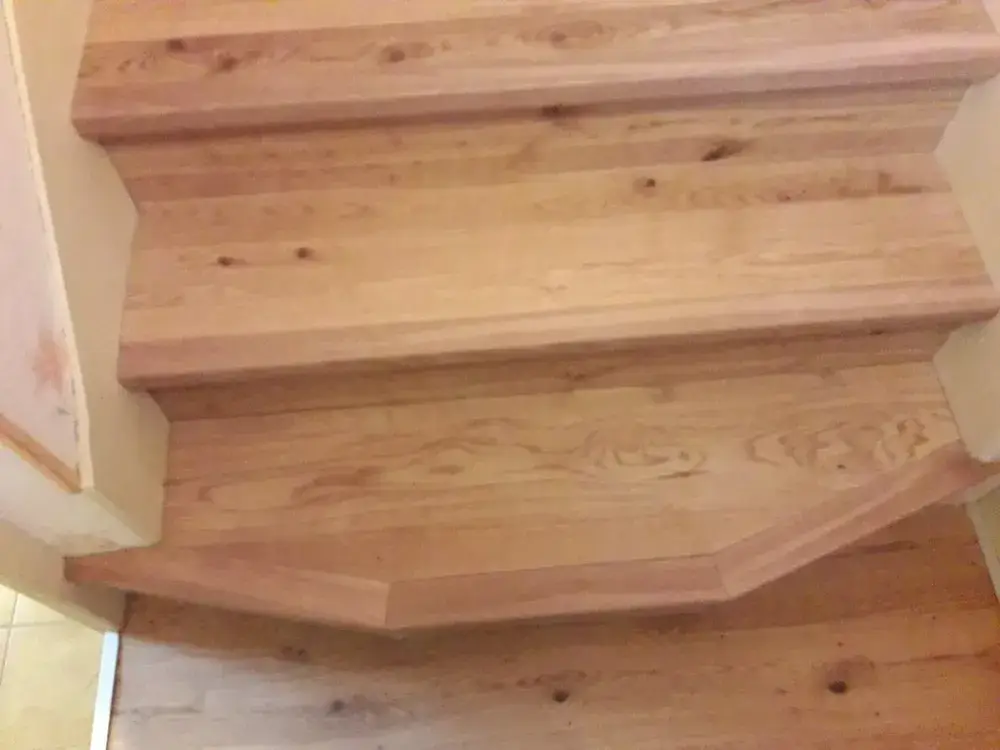 Rénovation d'un escalier en bois